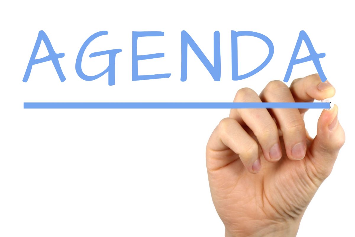 Agenda Handwriting image
