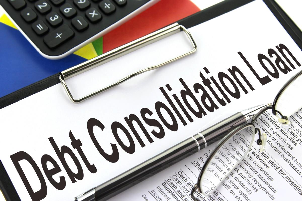 Debt Consolidation Loan - Clipboard image